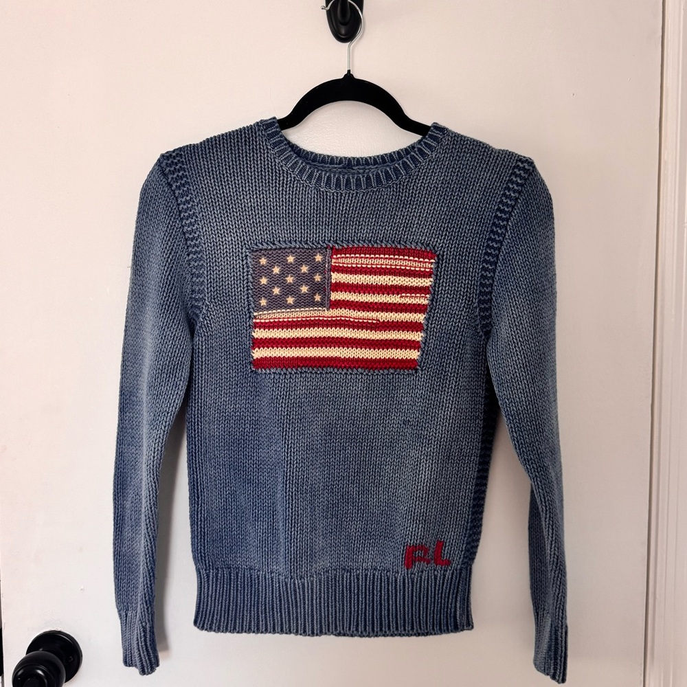 Boys medium 10-12 polo sweater
